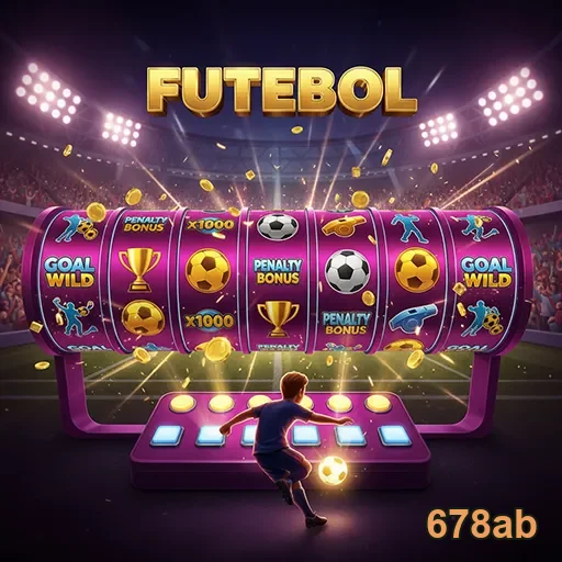 Imagem de jogo de slot com tema de futebol no site 678ab.